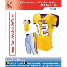 Pro-cut American football uniforms